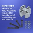 thumbnail image 5 of Moroso Air-Oil Separator Polished Mopar Modular Hemi P/N 85632, 5 of 9