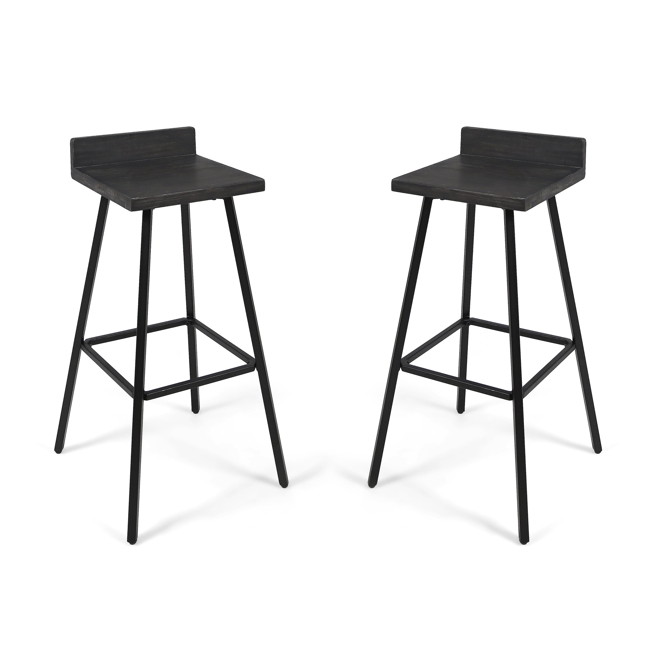 bar stools with iron legs