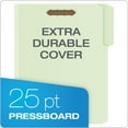 thumbnail image 4 of Pendaflex Heavy-Duty Pressboard Folders w/ Embossed Fasteners, Letter Size, Green, 25/Box (17182), 4 of 6