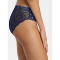 thumbnail image 2 of No Boundaries Micro Hipster Panties with Lace, Women’s, 2 of 3