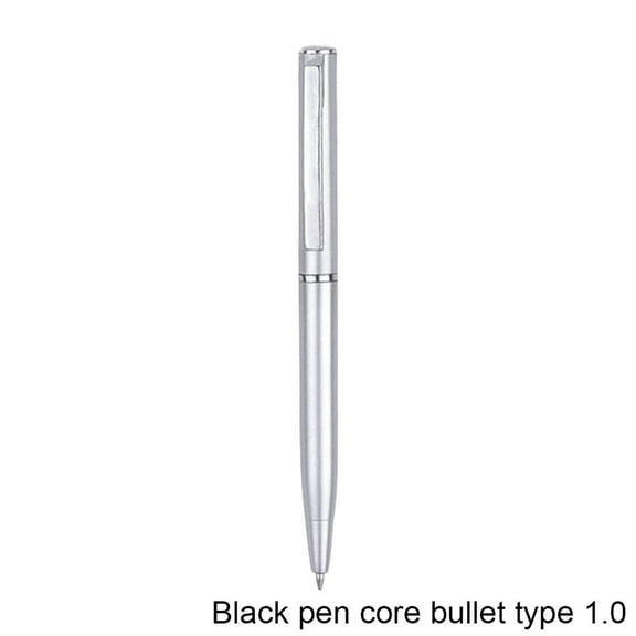 Mini Pocket-size Ballpoint Pen Metal Rotating Small Portable Oil Cute Pen> V2V3