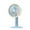 Blue, variant on Hvmvliv Tower Fan Household Vaneless Tower Fan Small Table Fan Silent High-Speed Wind Office Desktop Mini Portable Small Tower Fan White