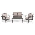 thumbnail image 1 of Asbury Outdoor 4 Piece Wicker Seating Set, 1 of 7