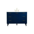 thumbnail image 3 of 48 inch bathroom vanity in Blue, 3 of 8