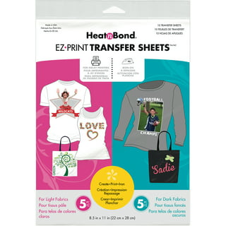 Pen + Gear White & Dark Fabric Transfer Paper, Inkjet Printable