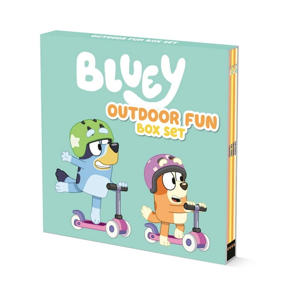 Pre-Owned Bluey Outdoor Fun Box Set (Paperback) 0593660838 9780593660836