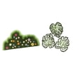 thumbnail image 1 of Alfombra de piso,Alfombra de piso irregular,suave y moderna.,Alfombra de flores y plantas para la mesita de noche,antideslizante y estética.,Placa de pared con hojas de palma,Decoración de, 1 of 8