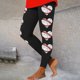 thumbnail image 4 of Gibobby Flare Leggings Leggings elásticos con estampado béisbol para mujer（Gris， M), 4 of 5