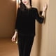 thumbnail image 1 of Traje de alta gama para madres de mediana edad y mayores, dorado, nuevo para mujeres, 1 of 5