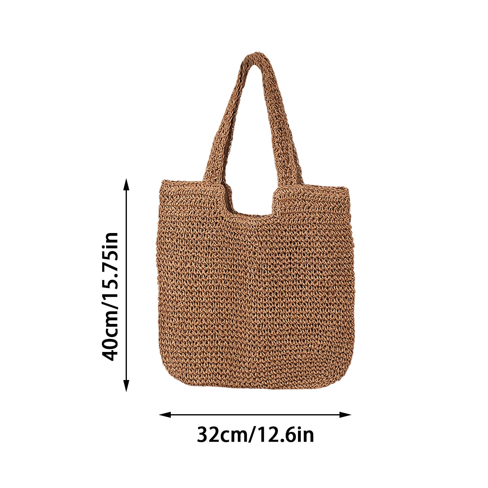 camp rain handbag bag Beach Bags For Women Summer Soft Large Woven Shoulder Purse Handbag Beach  Tote Straw Bag For Summer Camping Must Haves Notfallset Für Frauen Gear  with Backpack Hiking Rain Gear Camping Cooking Set -