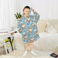 thumbnail image 6 of joogoo Blanket Hoodie Cartoon Fox for Oversize Sweatshirt Boys Girls 3-14 YR L, 6 of 7