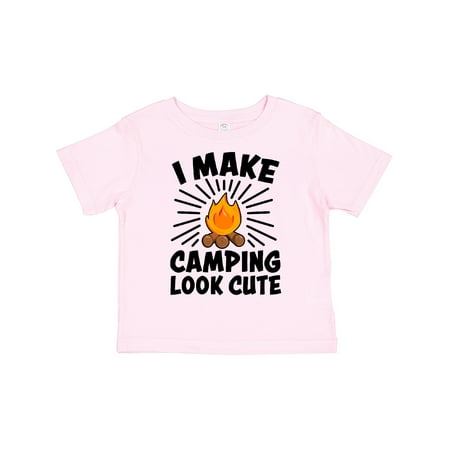 

Inktastic I Make Camping Look Cute Gift Toddler Boy or Toddler Girl T-Shirt