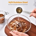 thumbnail image 3 of Juego de 7 cucharas medidoras U-Taste de acero inoxidable 18/8, 3 of 8