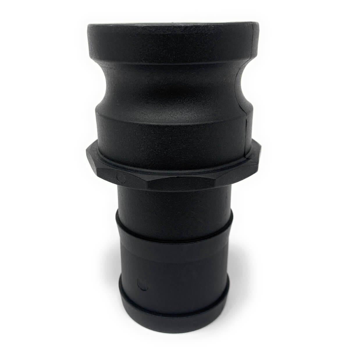 Gloxco Polypropylene Type E Cam and Groove Hose Fitting, 2.5" Male