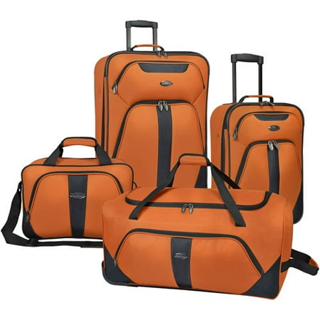 U.S. Traveler 4-Piece Luggage Set