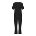 thumbnail image 6 of Pyhlmscde Linen Sets for Women 2 Piece, Womens Jumpsuit, Women 2 Piece Outfits Sets, 6 of 6
