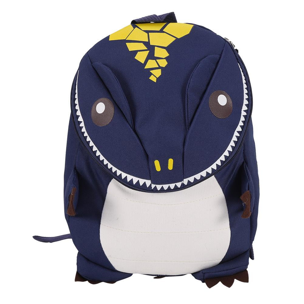 Toddler Kids Child Blue Dinosaur Backpack Schoolbag Shoulder Bag Satchel 