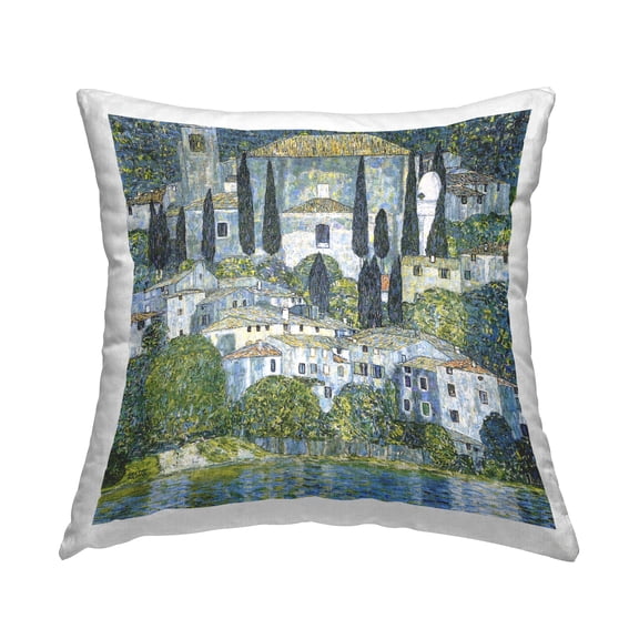 Stupell Industries Classic Architecture Scenery Decorative Printed Throw Pillow, 18 x 18