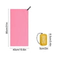 thumbnail image 2 of HOZVOMI Portable Sweat-Absorbent Fitness Towel with Irregular Texture Lightweight Microfiber Design Perfect for Gym Yoga Running Outdoor Sports, 2 of 6