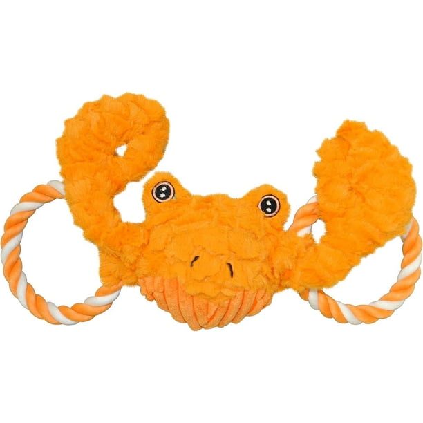 Juguete para mascotas Jolly Pets Escali Arti, cangrejo grande y chirriante