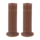 thumbnail image 1 of Empuñaduras de manillar universales Unique Bargains 7/8" 22mm 15/16" 24mm antideslizantes de TPU para motocicleta, scooter, bicicleta, ATV, marrón claro, 1 par, 1 of 1