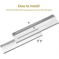 thumbnail image 5 of Set of 3 Adjustable Stainless Steel Heat Plates, Vaporizer Bars for Grill King, Aussie, Charmglow, Nexgrill, Brinkmann, Uniflame, Lowes Model Grills, Expands from 12" to 20" L, 5 of 8
