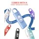 thumbnail image 2 of Alarma anti-lobo, artefacto de autodefensa personal, luz doble, flash, llavero portátil para exteriores, modelo privado, 2 of 5