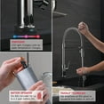 thumbnail image 5 of Delta 9659T-DST Trinsic, Single Handle Pull-Down Spring Spout Kitchen Faucet with Touch2O Technology, Chrome, 5 of 5