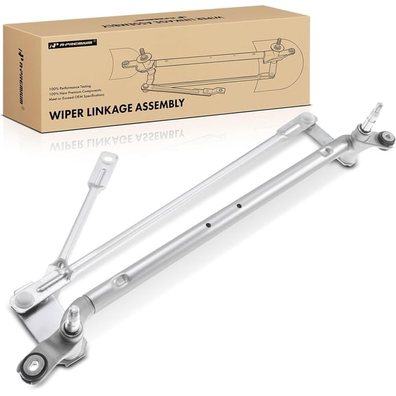 A-Premium Windshield Wiper Linkage Replacement for Chevrolet Pontiac Saturn Malibu G6 Aura 2005-2012