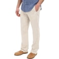 thumbnail image 2 of Perry Ellis Linen Drawstring Pant, 2 of 4
