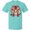 Scuba Blue, variant on Inktastic Dragon Holding Dice Christmas Lights T-Shirt