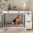 Deluxe MultiFunctional Dog Crate Furniture Versatile Stand Pet Haven