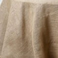 thumbnail image 5 of 60" Inches Wide - Natural Burlap Tablecloth Table Cloth Cover Overlay 60" x 54", 5 of 5
