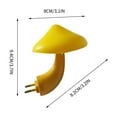 thumbnail image 5 of Color Changing Night Lights Plug into Wall, Sensor Mushroom Night Lights LED Night Lights ,Colorful Energy Saving LED Night Light Sensor Control Lamp Bedside Wall, 5 of 5