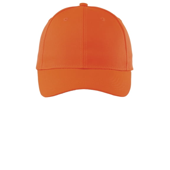 Port Authority Solid Enhanced Visibility Cap-One Size (Safety Orange)
