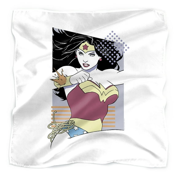 Wonder Woman 80'S Minimal Bandana (21 in x 21 in)