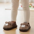 thumbnail image 2 of LIIPEE Kids Cartoon Slippers For Girls And Boys Cute Non- Flat Bottom Slipper Booties Fall Winter Warm Fuzzy Comfortable House Shoes,2-3 Years, 2 of 5