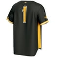 thumbnail image 3 of Youth GameDay Greats #1 Black Missouri Tigers Lightweight Baseball Jersey, 3 of 4