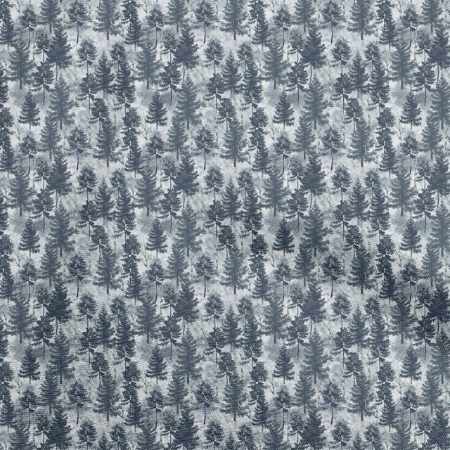 oneOone Cotton Silk Gray Fabric Tropical Craft Projects Decor Fabric Printed By The Yard 42 Inch Wide