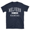 thumbnail image 1 of Melvern Kansas Classic Established Men's Cotton T-Shirt, 1 of 1