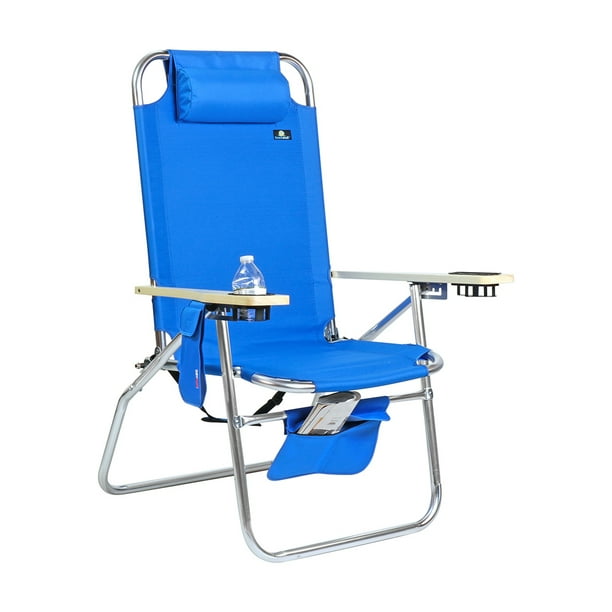 Deluxe Extra Wide 17" off the ground High Beach Chair for Adults Heavy