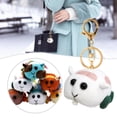thumbnail image 2 of Muñeco De Peluche De Ratón Animal, Colgante De Peluche De Conejillo De Indias, Colgante De Llavero De Peluche Duradero Firme Para Mochilas, Coches, Sofás Minnieouse FN007972-02, 2 of 3