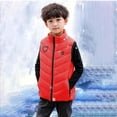 thumbnail image 4 of Mikilon 4-14 Years Boy's and Girl's Heated Vest, Rechargeable Lightweight Heating Vest Warming for Hunting, 4 of 7