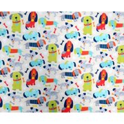 SheetWorld Fitted Sheet (Fits BabyBjorn Travel Crib Light) - Doggies