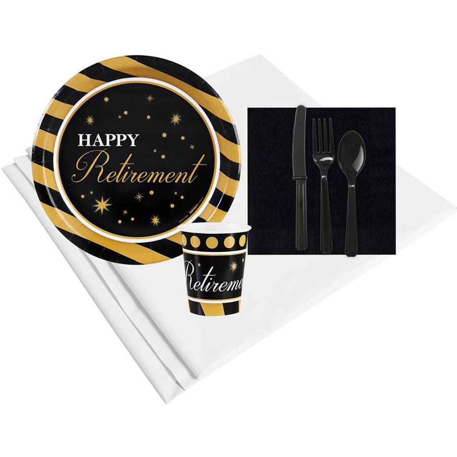 Officially Retired 8Guest Party Pack