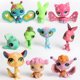 thumbnail image 2 of Mini figuras originales de animales pequeños, juguetes coleccionables de animales pequeños, oveja, pájaro, tienda de bebé, LPS, 5/10 piezas, 2 of 5