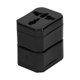 thumbnail image 2 of Adaptador de enchufe de viaje Sincero Convertidor de toma de corriente universal Reino Unido UE EE. UU. JP AU CN 110 240 V Negro, 2 of 10