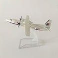 thumbnail image 3 of Aviation Collection Model Decor Malaysia Fokker FK-50 Plane Model for Home Office Decoration Gifts, 3 of 9