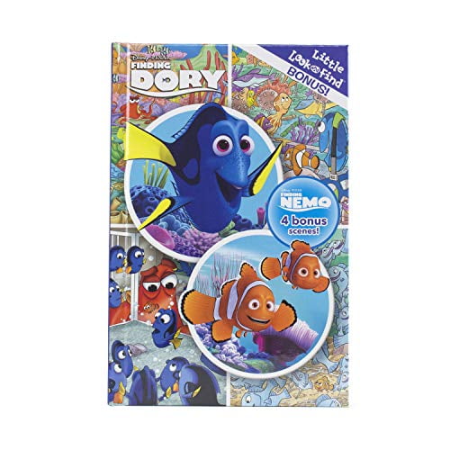 Pre-Owned Disney Pixar - Finding Dory Little and Finding Nemo Little Look and Find Bonus - PI Kids (Hardcover) 150371215X