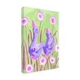 thumbnail image 4 of Trademark Fine Art Ania Zwara  Violet Gees In The Garden Canvas Wall Art, 4 of 4